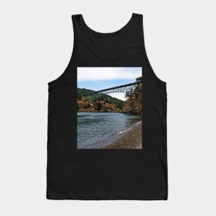 Deception Pass Bridge - vertical Tank Top